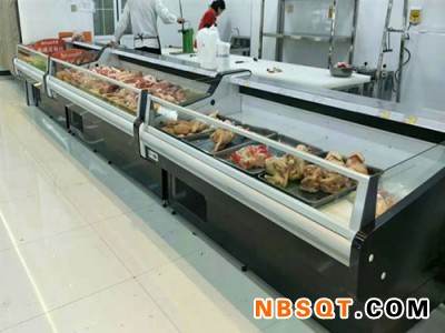 西安风幕展示柜品牌_选购耐用的西安冷柜就选圣飞冷链图1