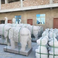 大象石雕批发-鼎兴雕刻专业供应大象石雕
