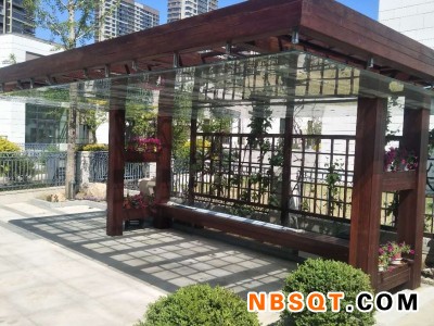 景观廊架公司_优良景观廊架定做图1