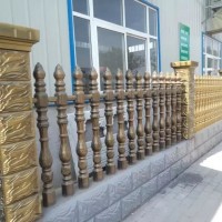 西安庭院围栏定做-西安品牌西安艺术水泥围栏供应商
