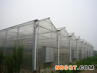 精良的阳光板温室大棚建设/阳光板温室大棚工程图1