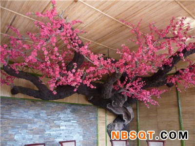 仿真桃花树定做|优惠的宝鸡仿真树哪里有供应图1