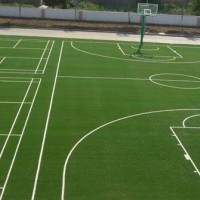 篮球场人造草坪施工|迪特克专业供应篮球场人造草坪