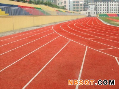 福建塑胶跑道地坪定制-买涂料认准保地达塑胶跑道地坪图1