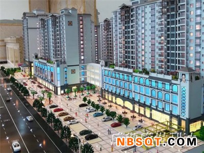 成都房地产模型_制作建筑模型就找成都盛世利达图1