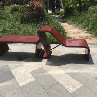 西安景观长椅批发-西安哪里有供应款式新的郑州公园椅