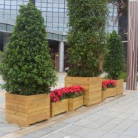 和田塑木花箱-在哪里能买到优良的新疆塑木花箱花架