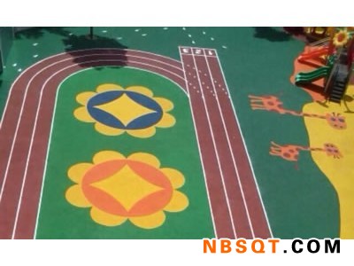 贵阳塑胶跑道施工厂家-透气型跑道施工公司图1