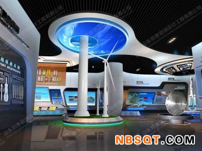 和泰企业展厅设计报价【魅力，无需多言】企业展厅设计效果图图1