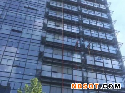 银川不错的宁夏高楼外墙清洗服务 大楼清洗公司图1