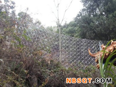 边坡滚石拦截柔性被动网_15131856266护坡柔性被动网图1