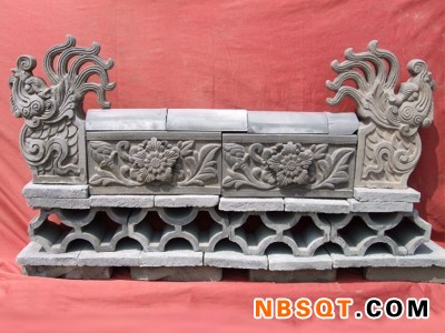 河北脊类仿古瓦-大量出售耐用的屋脊兽图1