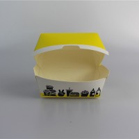 一次性汉堡盒制造公司_永顺和纸业供应同行中质量好的一次性汉堡盒