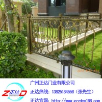 欧式铁艺栏杆|广州铁艺栏杆主选广州正达门业