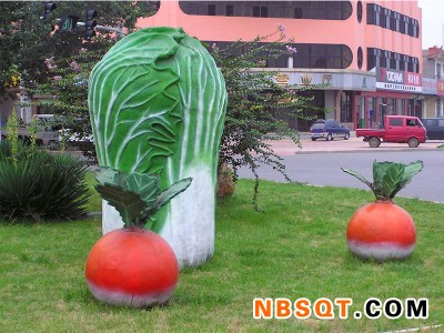 【新颖产品】水果雕塑厂家，水果雕塑制作@叁圣景观图1
