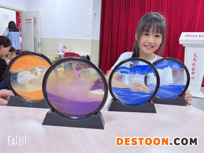 苏州三六六社会实践暑期流沙画手工DIY体验活动火热进行中图3