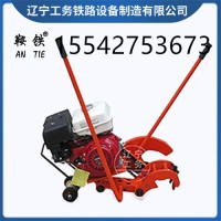 南宁鞍铁锯轨器NQG-9_机械地铁施工现场
